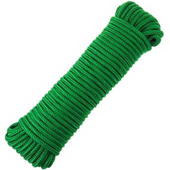 Corda Trançada PrimeMatik PP Multifilamento | 20 m x 6 mm - Verde - 1