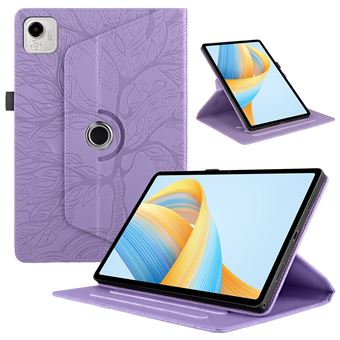 Capa ZURSANA para Honor Pad X9 Pro 11,5 " 2025 | Pele PU | Suporte Giratório 360 Graus | Roxo - 1