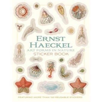 Ernst Haeckel Art Forms In Nature Sticker Book - 1