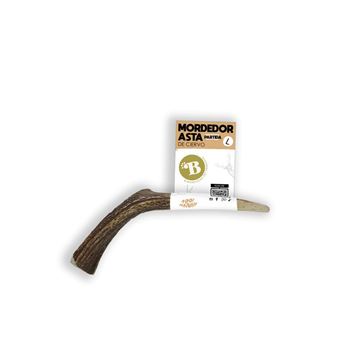 Chifre de Haste de Cervo Partido BIMORDISCOS para Cães - 1