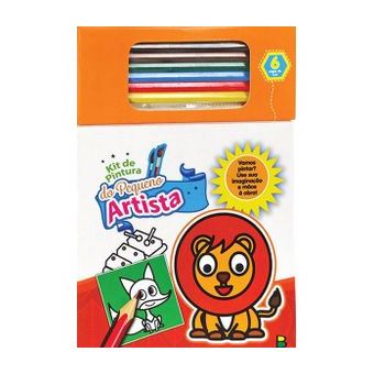 Kit de Pintura do Pequeno Artista: Laranja - 1