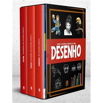 Curso Básico De Desenho - Box Com 3 Livros - 1