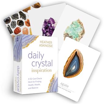 Daily Crystal Inspiration A 52Card Oracle Deck For Finding Health, Wealth, And Balance - 1