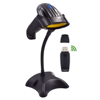 Leitor de código de barras Ewent EW3430 | Preto - 1