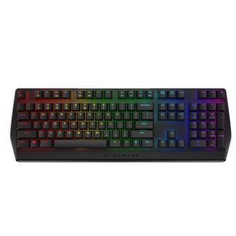 Teclado Gaming com Fios Alienware AW410K | Idioma: Inglês US | Preto - 1