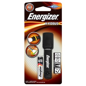 Lanterna Energizer X-Focus | Preto - 1