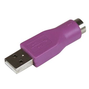Adaptador para Cabos StarTech.com Adaptador de teclado PS/2 para USB substituto - F/M | Violeta - 1