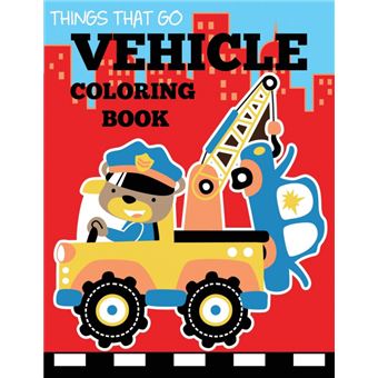 Vehicle Coloring Book - 1