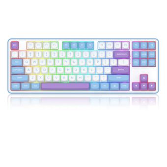 Teclado Wireless REDRAGON K707WBP-RGB-PRO StarBlade | Branco - 1