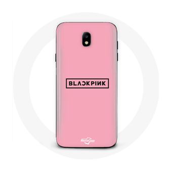 Capa Maniacase para Samsung Galaxy J5 2017 Pretorosa Groupe de K-Pop Logotipo Fundo Rosa - 1
