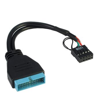 Cabo Usb Inter-Tech 88885217 | Preto - 1