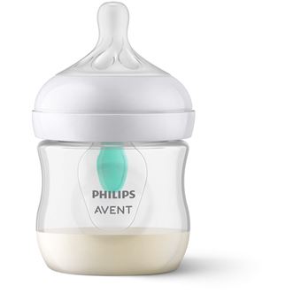 Biberão Philips AVENT Natural Response SCY670/01 Biberão Airfree 125ml, tetina T2 | Transparente - 1