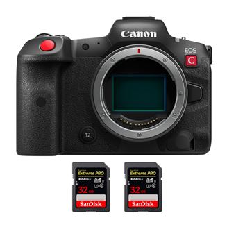 Canon EOS R5 C + 2 SanDisk 32GB Extreme PRO UHS-II SDXC 300 MB/s + PDF 15 Técnicas para Melhorar as suas Fotografias - 1