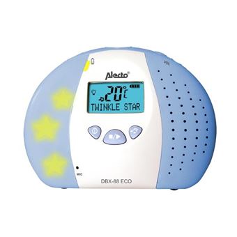 Intercomunicador para Bebé Alecto DBX-88 ECO | Azul, Branco - 1