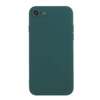 Capa Magunivers Silicone Cor Fosca Pura Flexível Verde Escuro para Apple iPhone 7/8/Se (2Nd Generation) - 1