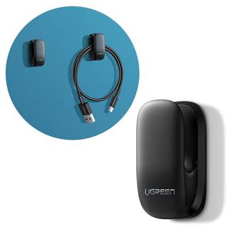 Suporte Gancho Carro Ugreen | Organizador para Cabos/ Sacos/ Chaves | Pack 4 Unidades - 1