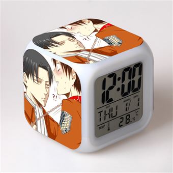 Despertador Infantil HSMY | LED | Multifuncional Colorido | Attack on Titan 23 - 1