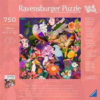 Puzzle Ravensburger Flora 12000998 | 750 Peças - 1