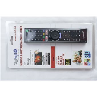 Comando/Controlo Remoto para Televisão SONY, DIGIVOLT SO-33 | Preto - 1