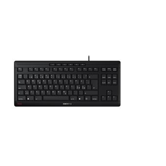 Teclado com Fios CHERRY STREAM KEYBOARD TKL | Idioma: Nórdico | Preto - 1