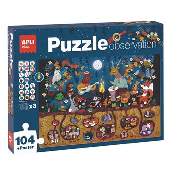 Puzzle APLI 18507 | 104 Peças - 1