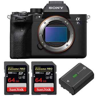 Sony Alpha a7S III Corpo + 2 SanDisk 64GB Extreme PRO UHS-II SDXC 300 MB/s + 1 Sony NP-FZ100 + PDF 15 Técnicas para Melhorar as suas Fotografias - 1