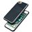 Capa Magunivers TPU + PU com Dois Titulares de Cartão Azul para iPhone 8/7/6_1