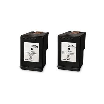 Tinteiro Compatível Webshop24 para HP PACK 302XL F6U68A | 2BK - 1