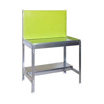 Mesa de Trabalho Portátil Simonrack Simonwork BT2 garden 900x400mm | Verde, Aço inoxidável - 1