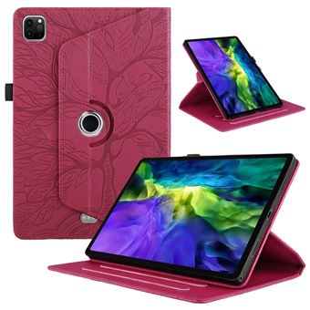 Capa Flip FOXDOCK para iPad Pro 12.9 | Rotação de 360° | Suporte Vertical | Vermelho - 1