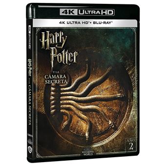 Harry Potter and the Chamber of Secrets (Harry Potter 2) (4K Ultra HD) / Harry Potter 2: La cámara secreta (3Blu-ray) - 1