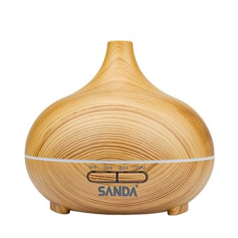 Humidificador com Difusor de Aroma SANDA SD-2321 | Castanho - 1
