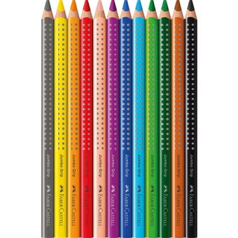 Lápis de Cor Faber-Castell Jumbo Grip - 1