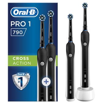 Escova De Dentes Braun Oral-B Pro 790 Crossaction Dúo - Escova De ...