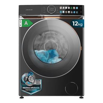 Máquina de Lavar Roupa Cecotec Bolero DressCode 12980 Direct Drive | 12 Kg | 1400 RPM | A | Aço - 1