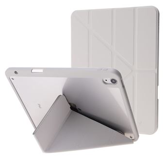 Capa de PU + acrílico Padrão de Origami com Fundo bege Magunivers para iPad Air (2020) - 1
