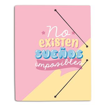 Pasta Com Elastico A4 Polipropileno Carouge Blue & Pink - 1