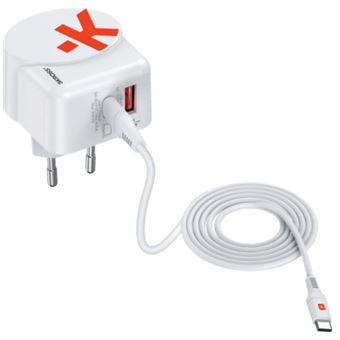 Carregador de Dispositivos Móveis Skross 1.302425 | Branco - 1