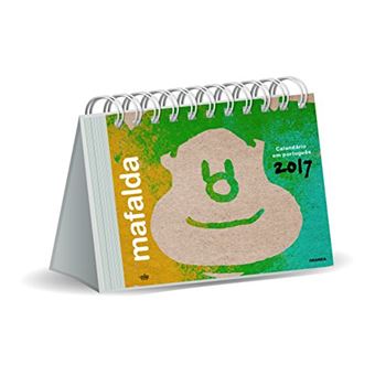 Mafalda 2017 - Calendario Em Portugues Azul - 1