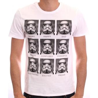 T-shirt Star Wars - Trooper Emotions Tamanho M - 1