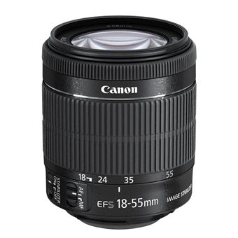 Canon EF-S 18-55mm f/3.5-5.6 IS STM SLR Lentes padrão Preto - 1