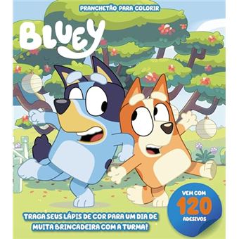 Bluey Pranchetão Para Colorir - 1