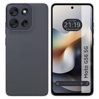 Capa TUMUNDOSMARTPHONE transparente de Silicone TPU para Motorola Moto G56 5G - 1