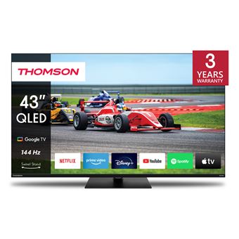 Smart TV Thomson 43QG7C14 | QLED | 4K UHD | 43'' | 109,2 cm | F - 1