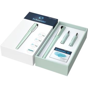 Caneta de Tinta Permanente Schneider Schreibgeräte Callissima Gift Box | Azul menta - 1