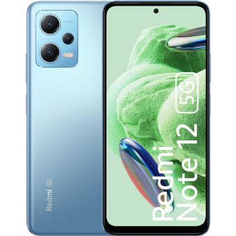 Smartphone Xiaomi Redmi Note 12 5G | 8 GB | 256 GB | Dual SIM híbrido | Ice blue - 1