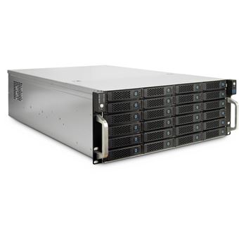 Caixa de Disco Rígido Inter-Tech 4U-4724 | Cinzento - 1