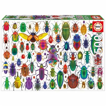 Puzzle Educa Escaravelhos | 500 Peças - 1