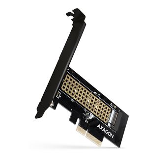 Placa/adaptador de Interface Axagon PCEM2-N | Dourado - 1