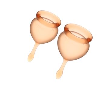 Copo Menstrual Satisfyer Feel Good | Laranja - 1